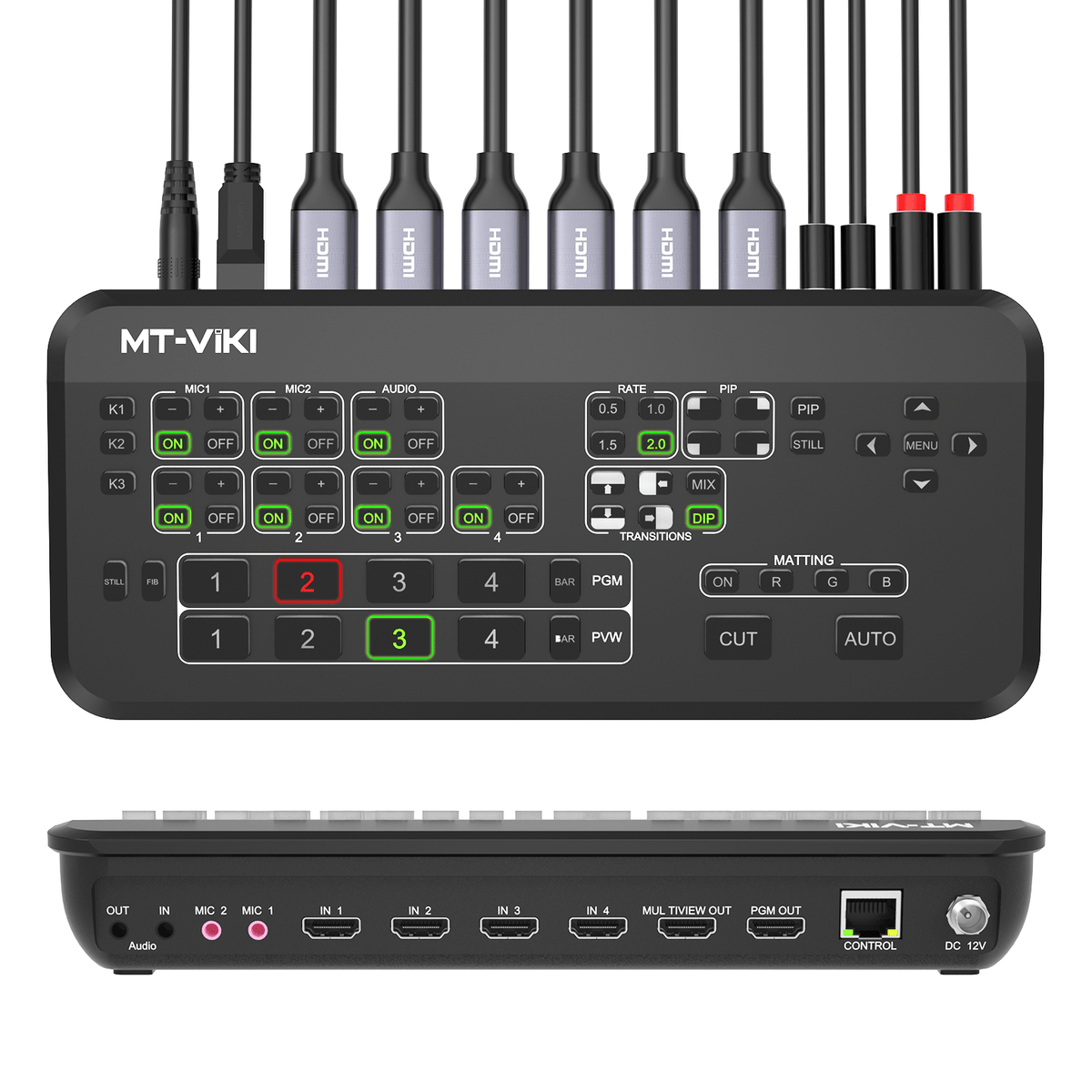 4入力HDMIビデオスイッチャー【LiveWedge】2 4入力HDMIビデオスイッチャー【LiveWedge】2